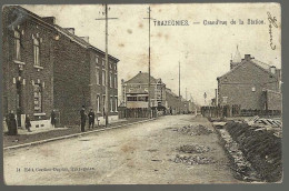 TRAZEGNIES «Grand’rue De La Station» - Ed. Cordier – Deplas, Trazegnies (1905) - Courcelles