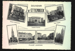 Bruxelles Etterbeek Place Jourdan Carte Multi View Institut Easman Htje - Etterbeek