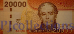 CHILE 20000 PESOS 2009 PICK 165a AU/UNC - Cile