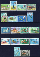 British Indian Ocean Territory, BIOT 1968-70 Marine Life Set MNH (SG 16-30) - Territoire Britannique De L'Océan Indien