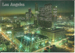 Los Angeles (California, USA) Aerial View At Night, Veduta Aerea Notturna, Vue Aerienne La Nuit - Los Angeles