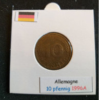 Allemagne 10 Pfennig 1996A - 10 Pfennig