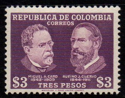 05C- KOLUMBIEN - 1948 - MI#: 539 - MNH - MIGUEL A. CARO AND RUFINO J. CUERVO - Colombie