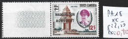 CAMBODGE PA 18 ** Côte 2.50 € - Cambodge