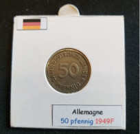 Allemagne 50 Pfennig 1949F - 50 Pfennig