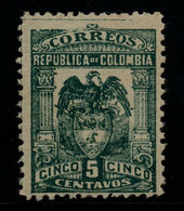 03A - KOLUMBIEN - 1902 - MINT - MI#: 146A - COAT OF ARMS - Colombie