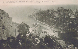 13 / EN MER DE MARSEILLE A CASSIS / CALANQUE DE SORMIOU / LL 2 - Südbezirke, Mazargues, Bonneveine, Pointe Rouge, Calanque-Felsen