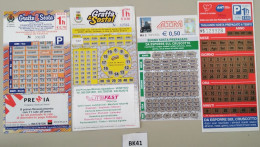 LOTTO 4 BIGLIETTI PARCHEGGIO- DA GRATTARE (BK41 - Tickets D'entrée