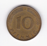 Une Pièce Monnaie  Allemagne   Deutschland   Germany  10 Pfennig  Année 1971  Frappe J  ( Plusieurs Annonces ) - 10 Pfennig