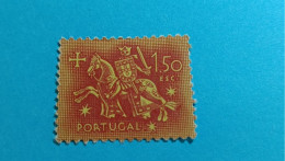 PORTUGAL - Timbre 1953 : Sceau équestre De Denis 1er De Portugal (Dinis Ou Diniz) - 1.50 Escudo - Neufs