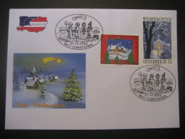 Österreich- Christkindl 31.12.2005, Schmuckumschlag - Cartas & Documentos