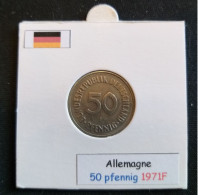 Allemagne 50 Pfennig 1971F - 50 Pfennig