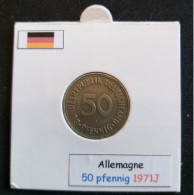 Allemagne 50 Pfennig 1971J - 50 Pfennig