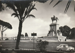 ROMA - GIANICOLO - MONUMENTO A GARIBALDI - AUTO CAR - BUS - 5543 - Fontana Di Trevi