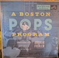 Arthur Fiedler  - A Boston Pops Program - 25 Cm - Speciale Formaten