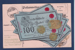 CPA Billet De Banque Bank Note Numismatique Circulé Allemagne Gaufrée - Münzen (Abb.)