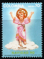 27A- KOLUMBIEN - 1990 - MI#:1816 - MNH- CHRISTMAS / NAVIDAD – CHILD JESUS - Colombie