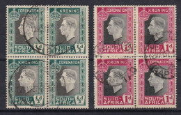 Afrique Du Sud En Bloc De 4 - Used Stamps