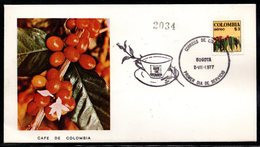 COLOMBIA- KOLUMBIEN - 1977.FDC/SPD. COFFEE - Colombie