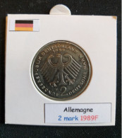 Allemagne 2 Mark 1989F Position A - 2 Marchi