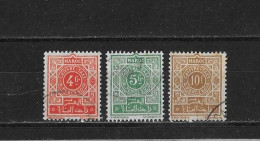 Maroc Yv. Taxes 50 - 52 O. - Timbres-taxe