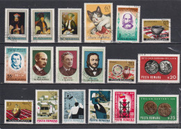 Lot De Timbres Neufs  De Roumanie D'années Diverses Avec Gomme - Collections