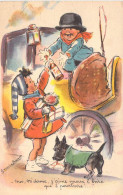 Illustrateur - Bouret - Moi M'dame J'aime Mieux L'boire Que L'pourboire - Enfants - Humour - Carte Postale Ancienne - Bouret, Germaine