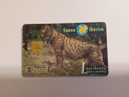 Spain - Fauna Iberica Lince Iberico Lux  Tiere Animal - Commemorative Advertisment