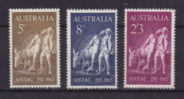 Australie Australia  Australien 1965 Neufs ** Cinquantenaire De L'arrivée Des Anzac En Europe Dardanelles Bataille** - Neufs