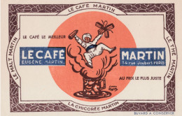 Buvard -  Le Café Martin - Wassen En Poetsen