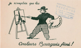 Buvard -  Couleurs Bourgeois Ainé - Paints