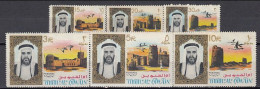 Umm Al Qiwain 1964 - (MNH) (Mi 7A-9A, 16A-18A) - White Stork (Ciconia Ciconia) - Collections, Lots & Series