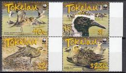 Tokelau 2007 (MNH) (Mi 368-371) - Pacific Golden Plover (Pluvialis Fulva) - Collections, Lots & Séries