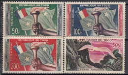 Togo 1959 (MNH) (Mi 262-265) - Great Egret (Casmerodius Albus) - Konvolute & Serien