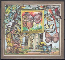 Togo 1990 (MNH) - MI Bl347A) - Several Birds On Bloc Border - Konvolute & Serien