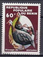 Benin 1978 (MNH) (Mi 162) - Raising Helmet Guineafowl (Numida Meleagris) - Colecciones & Series