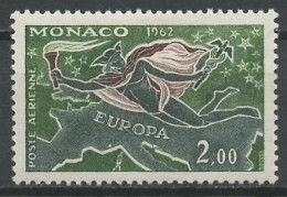 Europa CEPT 1962 Monaco Y&T N°PA79 - Michel N°F698 * - 2f EUROPA - 1962