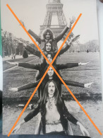 Photo, Scorpions à Paris, Tour Eiffel. 21x 14 - Foto's