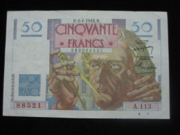 50 Cinquante Francs LE VERRIER 8-4-1948   **** EN ACHAT IMMÉDIAT  **** - 50 F 1946-1951 ''Le Verrier''