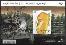 2008 Finnland Mi. Bl. 49**MNH  NORDEN – Nordische Mythen - Nuovi