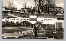 4700 HAMM, Mini-Golfplatz / Klinik, OLG, Am Kurpark, Verlag Krämer, Ca. 1965 - Hamm