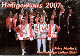 5628 HEILIGENHAUS, KARNEVAL 2007, Prinz Martin I. - Mettmann