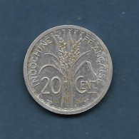 Indochine Française : Pièce De 20 Centimes – 1945 - Indochine