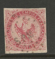 AIGLE N° 6 CACHET LOSANGE SPM / Used / - Aigle Impérial