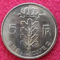 Monnaie Belgique - 1975 - 5 Francs - Type Cérès En Français - 5 Frank