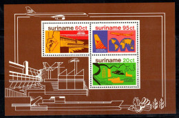 Suriname 1978 Mi. Bl. 21 Bloc Feuillet 100% Neuf ** Aéronef - Suriname