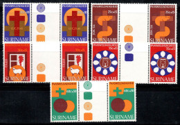 Suriname 1978 Mi. 812-822 Neuf ** 100% Emblèmes - Suriname