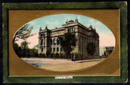 Linz 1913 Carte Postale 100% Oblitéré Animé Muaeo - Linz