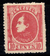 Venezuela 1880 Mi. 24 Neuf ** 80% 10 C, Bolivar - Venezuela