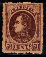 Venezuela 1880 Mi. 26 Neuf ** 40% 50 C, Bolivar - Venezuela